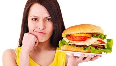 A great diet as a cause of lower back pain