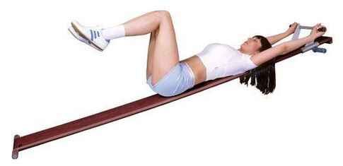 Trainer for treating osteochondrosis at home