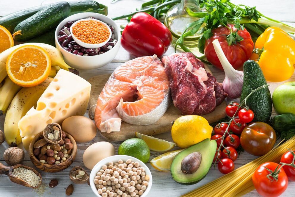 Healthy nutrition in osteochondrosis